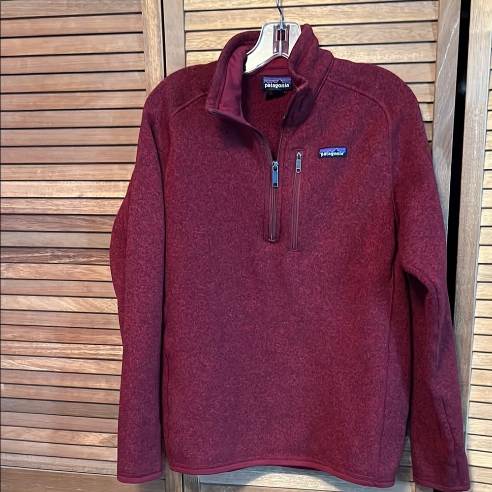Patagonia Cranberry Quarter-Zip Pullover